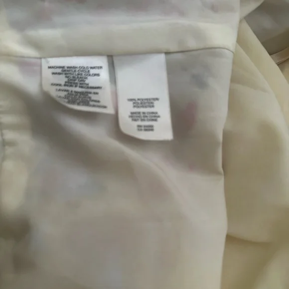 Rachel Roy Floral Dress XL Spaghetti Straps Button Front Lined - Picture 10 of 16